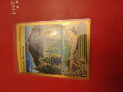 Pokemon TCG - Gravity Mountain - Surging Sparks 250/191 Hyper Rare Gold Full Art - Image 3