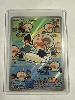 2024 Pokemon Scarlet and Violet Surging Sparks #207 Clobbopus IR - Image 1