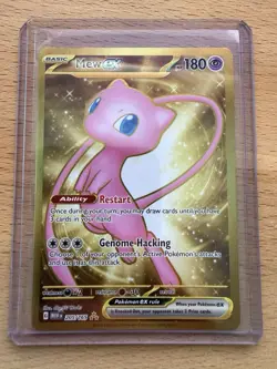 Pokemon TCG Mew EX 205/165 Scarlet & Violet 151 Mew Hyper Rare Holo - Image 1