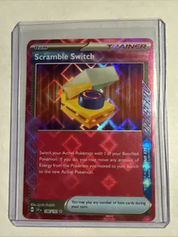 2024 Pokemon Scarlet and Violet Surging Sparks #186 Scramble Switch ACE - Image 1