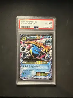 Pokemon TCG Mega-Blastoise EX XY 30/146 Holo Rare Card 2014 Edition - Image 1