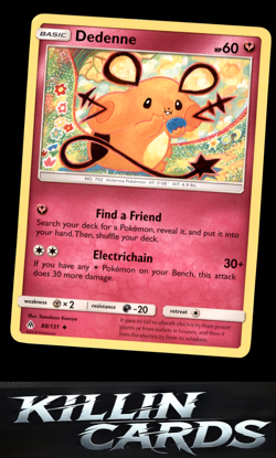 Dedenne 88/131 Pokemon Uncommon SM - Forbidden Light Card NM - Image 1