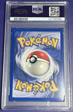PSA 8 Magby 24/109 Reverse Foil EX Team Rocket Returns Pokemon 2004 - Image 2