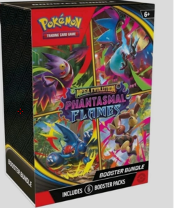 Pokemon Mega Evolution Phantasmal Flames Booster Bundle - Image 1