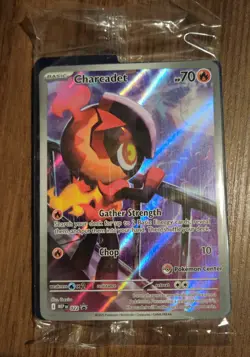 Charcadet Pokemon Center Phantasmal Flames ETB Promo 022 NM SEALED - Image 1