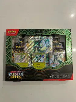 Pokemon TCG Scarlet & Violet Paldean Fates Premium Collection Meowscarada EX - Image 2