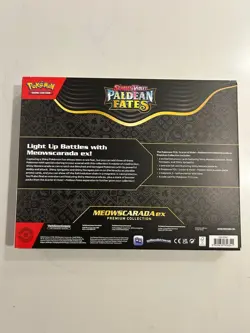 Pokemon TCG Scarlet & Violet Paldean Fates Premium Collection Meowscarada EX - Image 3