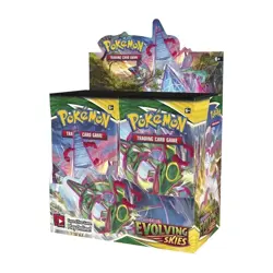 Pokemon Sword & Shield EVOLVING SKIES Booster Box NEW SEALED 36 Packs 820650818776 - Image 1