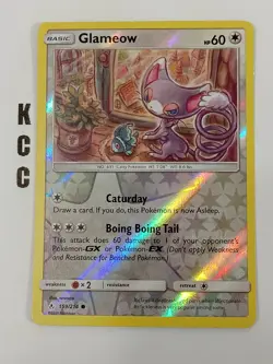 Glameow 159/214 Unbroken Bonds Reverse Holo Pokemon TCG - Image 1