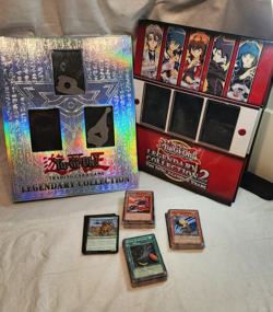 1996 Yu-Gi-Oh Vintage Collection Trading Game Card Binders and 150+ Cards - Image 1