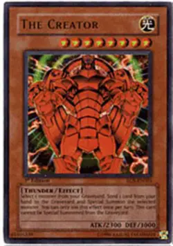 Yugioh! MP The Creator - RDS-EN005 - Ultra Rare - 1st Edition Moderately Played, - Image 1