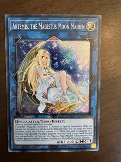 Yu-Gi-Oh! TCG Artemis, the Magistus Moon Maiden Battles of Legend: Crystal... - Image 1