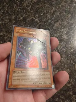 Yugioh Toon Summoned Skull - MRL-073 - Unlimited Ultra Rare - Damaged - Image 3