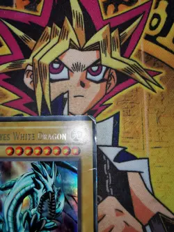 Blue-Eyes White Dragon lob-001 Unltd Ed (HP) Ultra Rare Yu-Gi-Oh! - Image 2