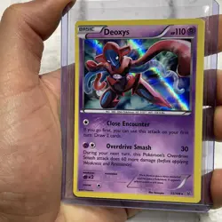 Deoxys 33/108 Reverse Holo Rare XY Roaring Skies Pokemon Card NM Nintendo 2015 - Image 1
