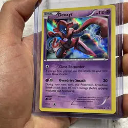 Deoxys 33/108 Reverse Holo Rare XY Roaring Skies Pokemon Card NM Nintendo 2015 - Image 2