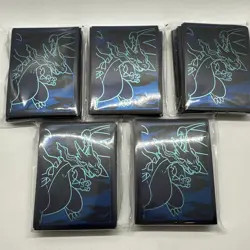 Pokemon Phantasmal Flames ETB Card Sleeves 5 Pack 325 Total Sleeves - Image 2