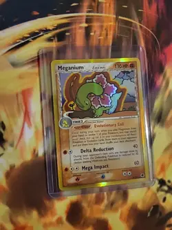 Meganium 4/101 Delta Species EX Dragon Frontiers 2006 Holo Pokemon Card TCG - Image 2