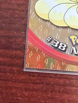Ninetails #38 Holo pokemon Topps Card Black Label Rare - Image 2