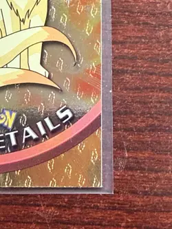 Ninetails #38 Holo pokemon Topps Card Black Label Rare - Image 5