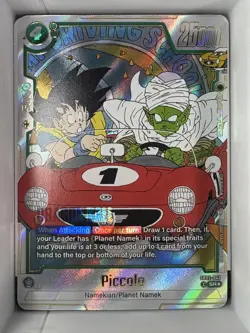 Piccolo - SB02-043 Alternate Art Manga Booster 02 Dragon Ball Card English - Image 1