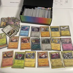 Huge Pokemon Cards Lot Bulk (600+) Holos Reverse Modern 5lbs Prismatic Japanese - Image 1