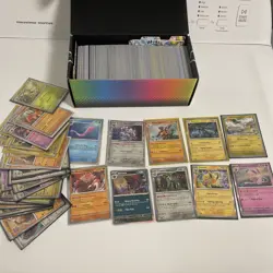 Huge Pokemon Cards Lot Bulk (600+) Holos Reverse Modern 5lbs Prismatic Japanese - Image 2