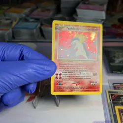 Pokemon TCG Typhlosion Neo Genesis Holo 18/111 Unlimited Card NM/M! - Image 5