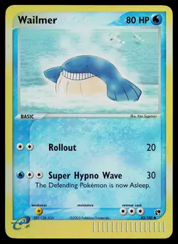 Pokemon Card - Wailmer Sandstorm 83/100 Common Reverse Holo - Image 1