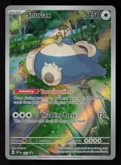 Snorlax 051 SV: Scarlet & Violet Promo Cards Pokemon TCG NM - Image 1