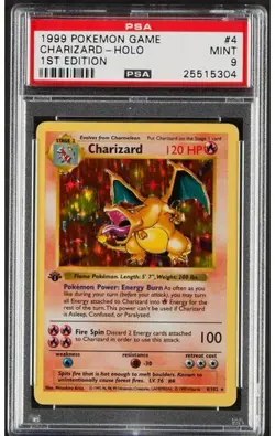 Ultra Rare Pokemon 2 Card Lot Charizard 1st edition & 1995 Japanese Topsun - Image 5