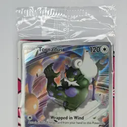 Tornadus SVP210 Black Star ETB Promo Full Art Pokemon TCG Card Sealed - Image 2