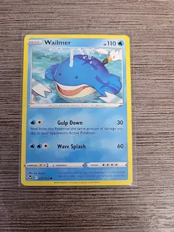 Pokemon Card Silver Tempest Evolution set Wailmer 037/195 - Image 1