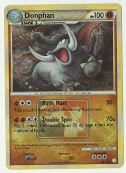 Pokemon - Donphan (Pokemon League Crosshatch promo reverse holo card - 40/123) - Image 1