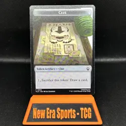 1x MTG (ERROR CARD)- ALLY CLUE TOKEN #04/15 Avatar: The Last Airbender TLA NM - Image 2