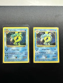 Pokemon TCG - Gyarados Holo Rare (7 Card Lot) LP-MP See Description - Image 3