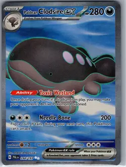Paldean Clodsire ex 244/193 SV02: Paldea Evolved - Pokemon Card - NM - Image 1