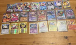 Pokemon TCG Card Collection Assorted Cards Ex Gx V Vstar and More See Pics - Image 1