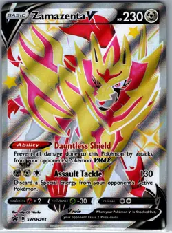 Zamazenta V - SWSH293 SWSH: Sword & Shield Promo - Pokemon Card - NM - Image 1