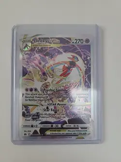 Deoxys VSTAR Crown Zenith: Galarian Gallery Holo Card GG46/GG70 Mint Condition - Image 1