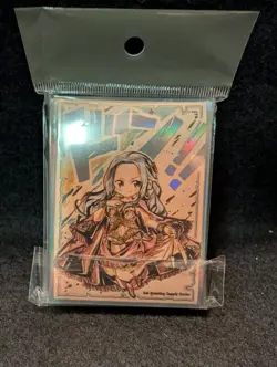 One Piece - Nefertari Vivi Chibi Foil Card Sleeves 67mmX92mm 60ct Standard Size - Image 1