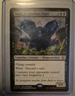 Maha, Its Feathers Night Bloomburrow Regular Card NM #100 MTG BLB - Image 1
