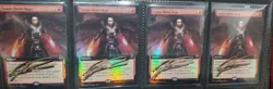 MTF 4 X FOIL Temur Battle Rage (Extended Art) SHADOW SIGNED BY ARTIST - Image 1