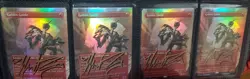 MTG 4 X FOIL BORDERLESS GOBLIN GUIDE SHADOW SIGNED BY ARTIST - Image 1