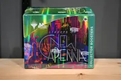 Magic the Gathering Streets of New Capenna Collector Booster Box Sealed 195166163253 - Image 1