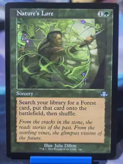 Nature's Lore (Retro Frame) Dominaria Remastered Regular - Image 1