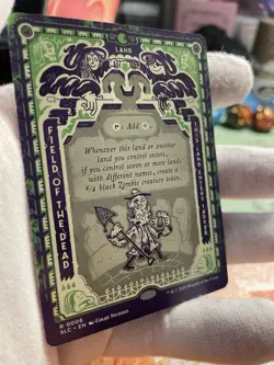 Field of the Dead-MTG-Secret Lair- Encyclopedia Of Magic 🍷 Non-foil NM 🍷 - Image 1
