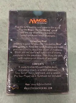 Magic The Gathering Planar Chaos Unraveling Mind Theme Deck Sealed - Image 2