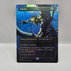 Lignify NM #2192 Foil MTG Secret Lair x Iron Maiden: Album Art - Image 1