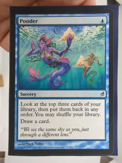 4x Ponder #79 Lorwyn NM/LP - Image 2